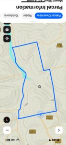 Aerial outline of property